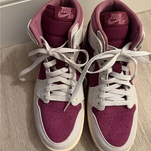 Nike Women's Zoom Air Sneakers - White and Purple